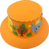 Maxbell Kids DIY Hat Material Kit Handicrafts Kindergarten Activities Hat Making Kit Orange