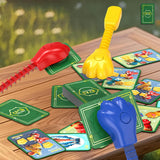 Maxbell Kitten and Mouse Reaction Game Ages 3+ Family Board Game for Playing Travel Outside