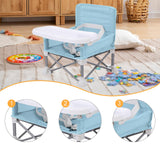 Maxbell Baby Seat Booster Outdoor Beach Food Tray Dining Seat for Girls Infants Boys