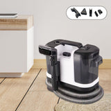 Maxbell Carpet Cleaner Machine Versatile 12kpa Power Suction for Car Seats Area Rugs White black