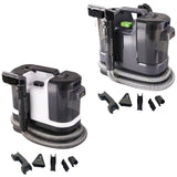Maxbell Carpet Cleaner Machine Versatile 12kpa Power Suction for Car Seats Area Rugs White black