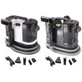 Maxbell Carpet Cleaner Machine Versatile 12kpa Power Suction for Car Seats Area Rugs White black