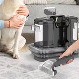 Maxbell Carpet Cleaner Machine Versatile 12kpa Power Suction for Car Seats Area Rugs black