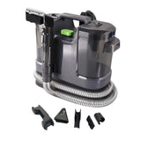 Maxbell Carpet Cleaner Machine Versatile 12kpa Power Suction for Car Seats Area Rugs black