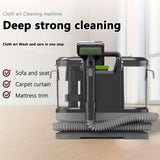Maxbell Carpet Cleaner Machine Versatile 12kpa Power Suction for Car Seats Area Rugs black
