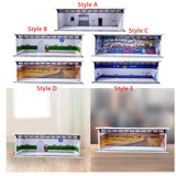 Maxbell 1/64 Model Car Display Case Garage Model Diorama Ornament Showcase Organizer Style A