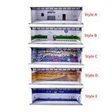 Maxbell 1/64 Model Car Display Case Garage Model Diorama Ornament Showcase Organizer Style A