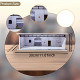 Maxbell 1/64 Model Car Display Case Garage Model Diorama Ornament Showcase Organizer Style A