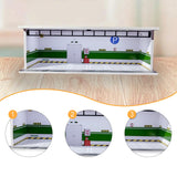 Maxbell 1/64 Model Car Display Case Garage Model Diorama Ornament Showcase Organizer Style B