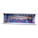 Maxbell 1/64 Model Car Display Case Garage Model Diorama Ornament Showcase Organizer Style C