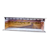 Maxbell 1/64 Model Car Display Case Garage Model Diorama Ornament Showcase Organizer Style D
