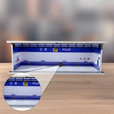 Maxbell 1/64 Model Car Display Case Garage Model Diorama Ornament Showcase Organizer Style E