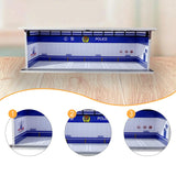 Maxbell 1/64 Model Car Display Case Garage Model Diorama Ornament Showcase Organizer Style E