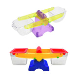 Maxbell Kids Scale Learning Tool Multipurpose Double Pans for Length Height Capacity violet