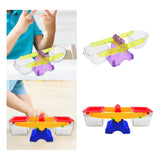 Maxbell Kids Scale Learning Tool Multipurpose Double Pans for Length Height Capacity violet