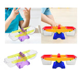 Maxbell Kids Scale Learning Tool Multipurpose Double Pans for Length Height Capacity violet