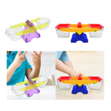 Maxbell Kids Scale Learning Tool Multipurpose Double Pans for Length Height Capacity violet