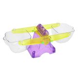 Maxbell Kids Scale Learning Tool Multipurpose Double Pans for Length Height Capacity violet