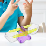 Maxbell Kids Scale Learning Tool Multipurpose Double Pans for Length Height Capacity violet