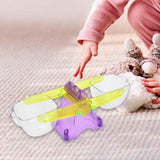 Maxbell Kids Scale Learning Tool Multipurpose Double Pans for Length Height Capacity violet