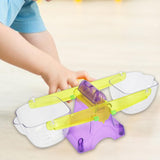 Maxbell Kids Scale Learning Tool Multipurpose Double Pans for Length Height Capacity violet