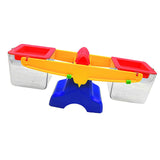 Maxbell Kids Scale Learning Tool Multipurpose Double Pans for Length Height Capacity blue