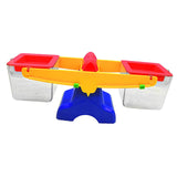 Maxbell Kids Scale Learning Tool Multipurpose Double Pans for Length Height Capacity blue