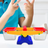 Maxbell Kids Scale Learning Tool Multipurpose Double Pans for Length Height Capacity blue