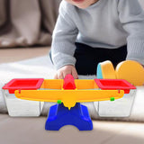 Maxbell Kids Scale Learning Tool Multipurpose Double Pans for Length Height Capacity blue