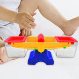 Maxbell Kids Scale Learning Tool Multipurpose Double Pans for Length Height Capacity blue