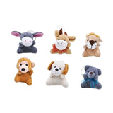 Maxbell 6x Plush Toys Plush Animals Stuffed Toys for Classroom Rewards Kids Children