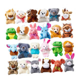 Maxbell Plush Toys Stuffed Animal Keychains for Classroom Rewards Kids Birthday Gift 24pcs