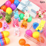 Maxbell Plush Bunny Toys Gift Wedding Classroom Rewards Stuffed Animals Rabbits Bulk 6Pcs