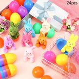 Maxbell Plush Bunny Toys Gift Wedding Classroom Rewards Stuffed Animals Rabbits Bulk 24Pcs