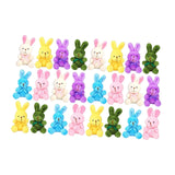 Maxbell Plush Bunny Toys Gift Wedding Classroom Rewards Stuffed Animals Rabbits Bulk 24Pcs