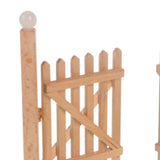 Maxbell Dollhouse Door Frame Sturdy 1:12 Mini for Fairy Garden DIY Scene Photo Props