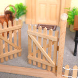 Maxbell Dollhouse Door Frame Sturdy 1:12 Mini for Fairy Garden DIY Scene Photo Props
