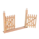 Maxbell Dollhouse Door Frame Sturdy 1:12 Mini for Fairy Garden DIY Scene Photo Props