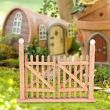 Maxbell Dollhouse Door Frame Sturdy 1:12 Mini for Fairy Garden DIY Scene Photo Props