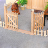 Maxbell Dollhouse Door Frame Sturdy 1:12 Mini for Fairy Garden DIY Scene Photo Props