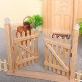 Maxbell Dollhouse Door Frame Sturdy 1:12 Mini for Fairy Garden DIY Scene Photo Props