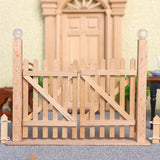 Maxbell Dollhouse Door Frame Sturdy 1:12 Mini for Fairy Garden DIY Scene Photo Props