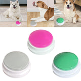 Maxbell Recordable Talking Button Interactive Toy Recording Button 30S Answer Buzzers Pink