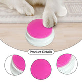 Maxbell Recordable Talking Button Interactive Toy Recording Button 30S Answer Buzzers Pink