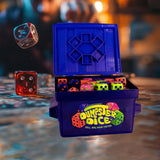 Maxbell Dumpster Dice Compact Fast Paced Family Dice Game for Parties Travel Camping 24 Dice