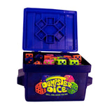 Maxbell Dumpster Dice Compact Fast Paced Family Dice Game for Parties Travel Camping 32 Dice
