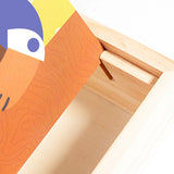 Maxbell Wooden Feeding Toy Kids Wooden Food Sorting Toy for Life Skills Coordination
