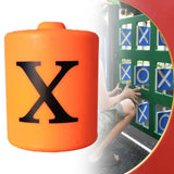 Maxbell Outdoor Rotating Disc Multifunction Slide Parts for Backyard Treehouses Part Orange