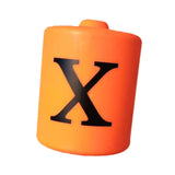 Maxbell Outdoor Rotating Disc Multifunction Slide Parts for Backyard Treehouses Part Orange