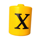 Maxbell Outdoor Rotating Disc Multifunction Slide Parts for Backyard Treehouses Part Yellow